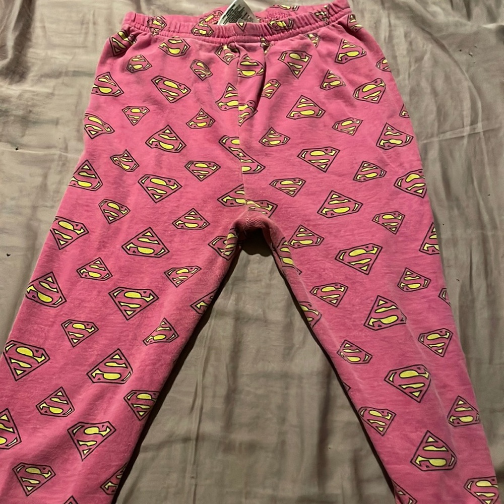 Kids superman pajamas pants